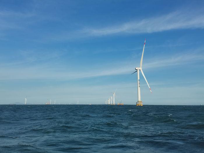 亚太单机容量最大海上风机在乐鱼福清兴化湾风电场成功并网发电